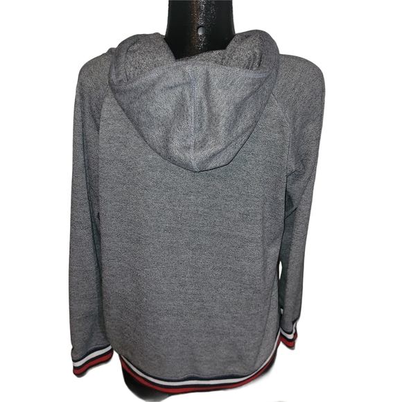 Bluenotes Gray Slouchy Neck Pullover Hoodie XL - Picture 5 of 5